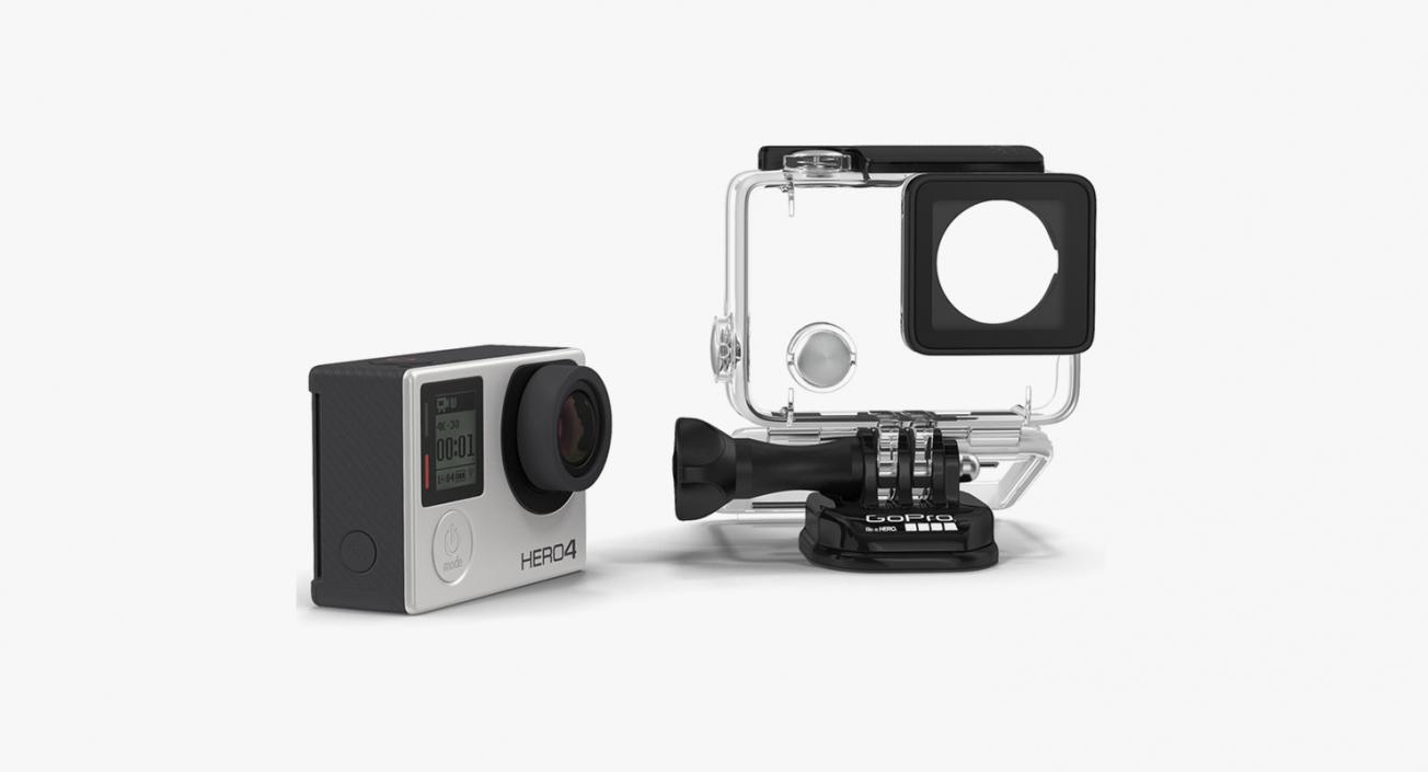 3D GoPro Cameras 3D Models Collection 4