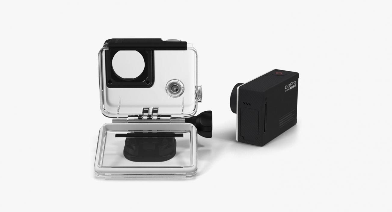 3D GoPro Cameras 3D Models Collection 4