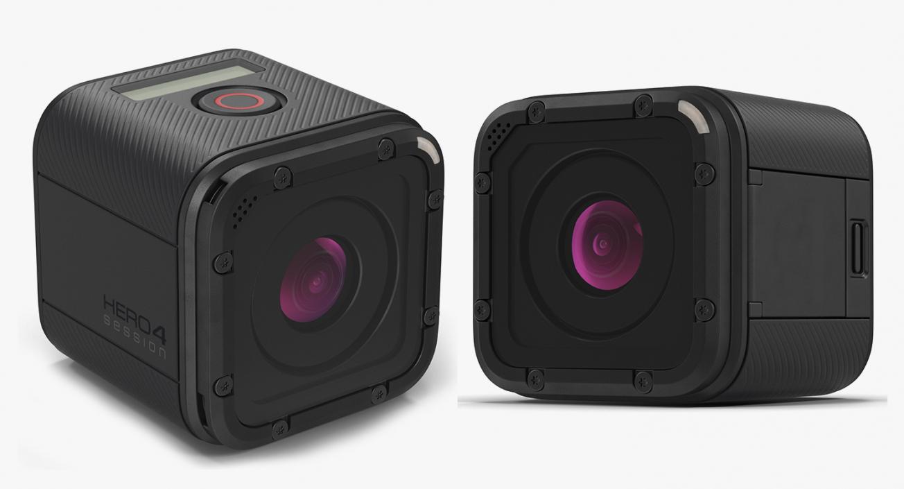 3D GoPro Cameras 3D Models Collection 4