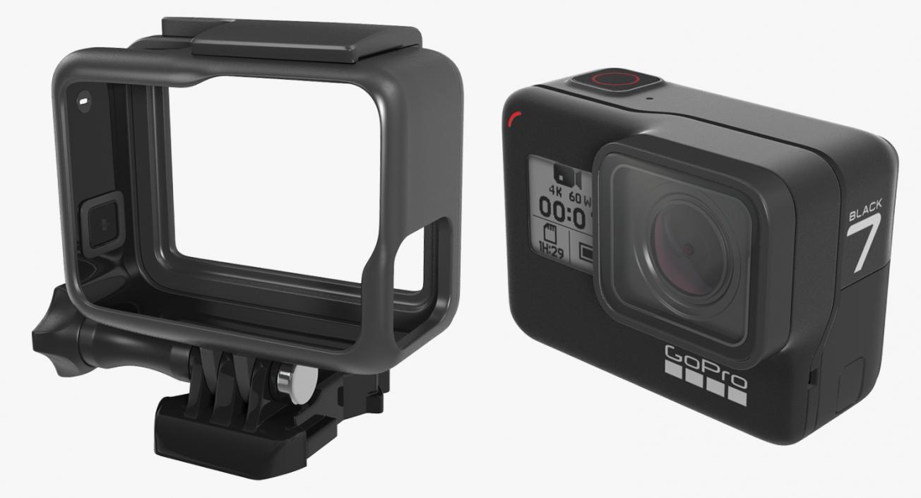 3D GoPro Cameras 3D Models Collection 4