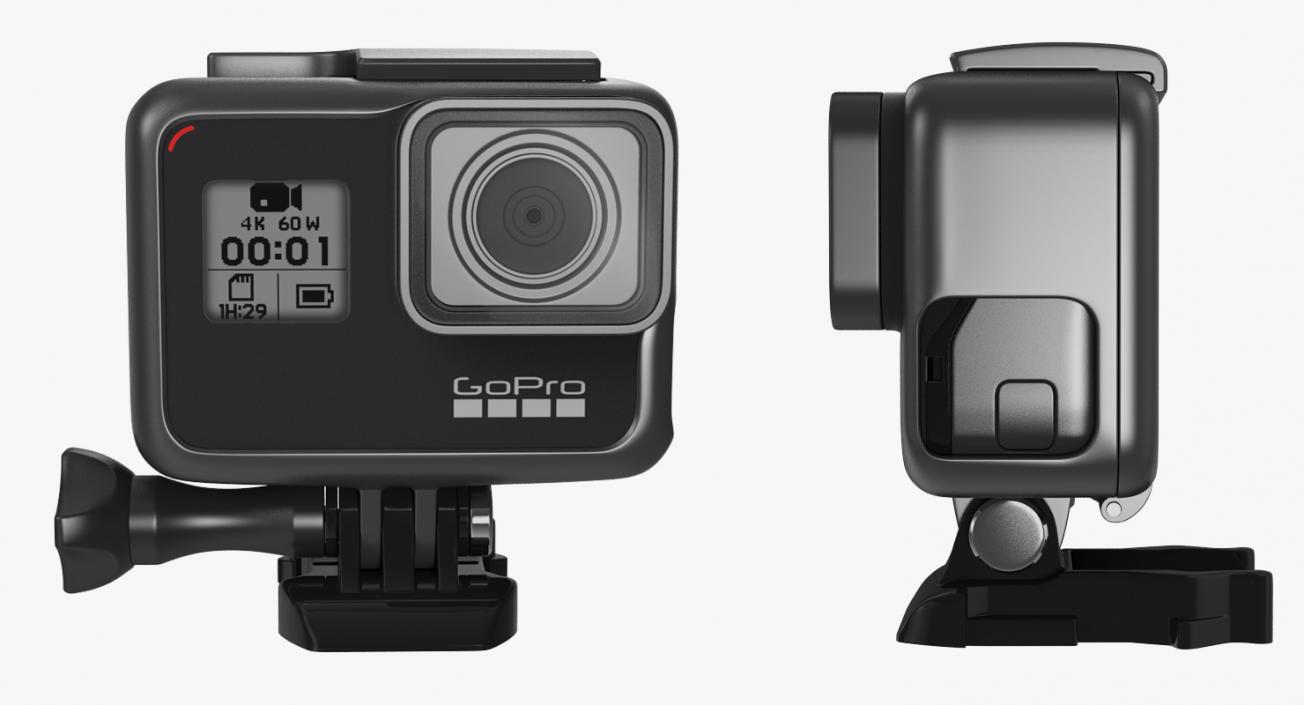 3D GoPro Cameras 3D Models Collection 4