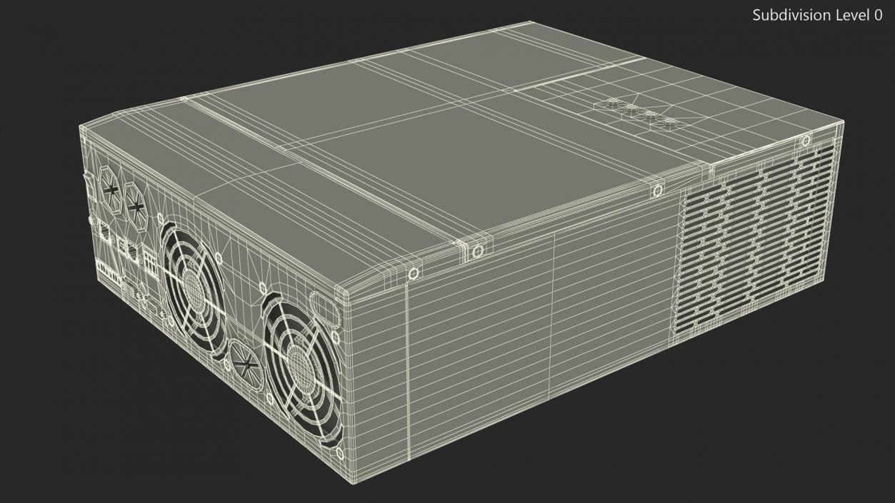 Solar Inverter Charger 2 3D model