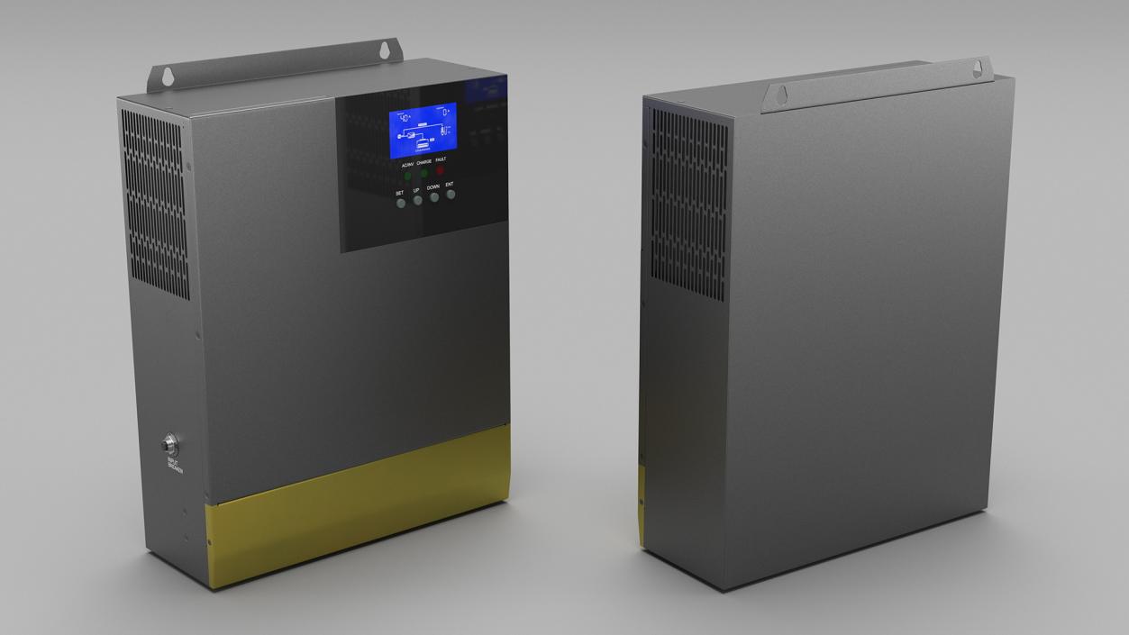 Solar Inverter Charger 2 3D model