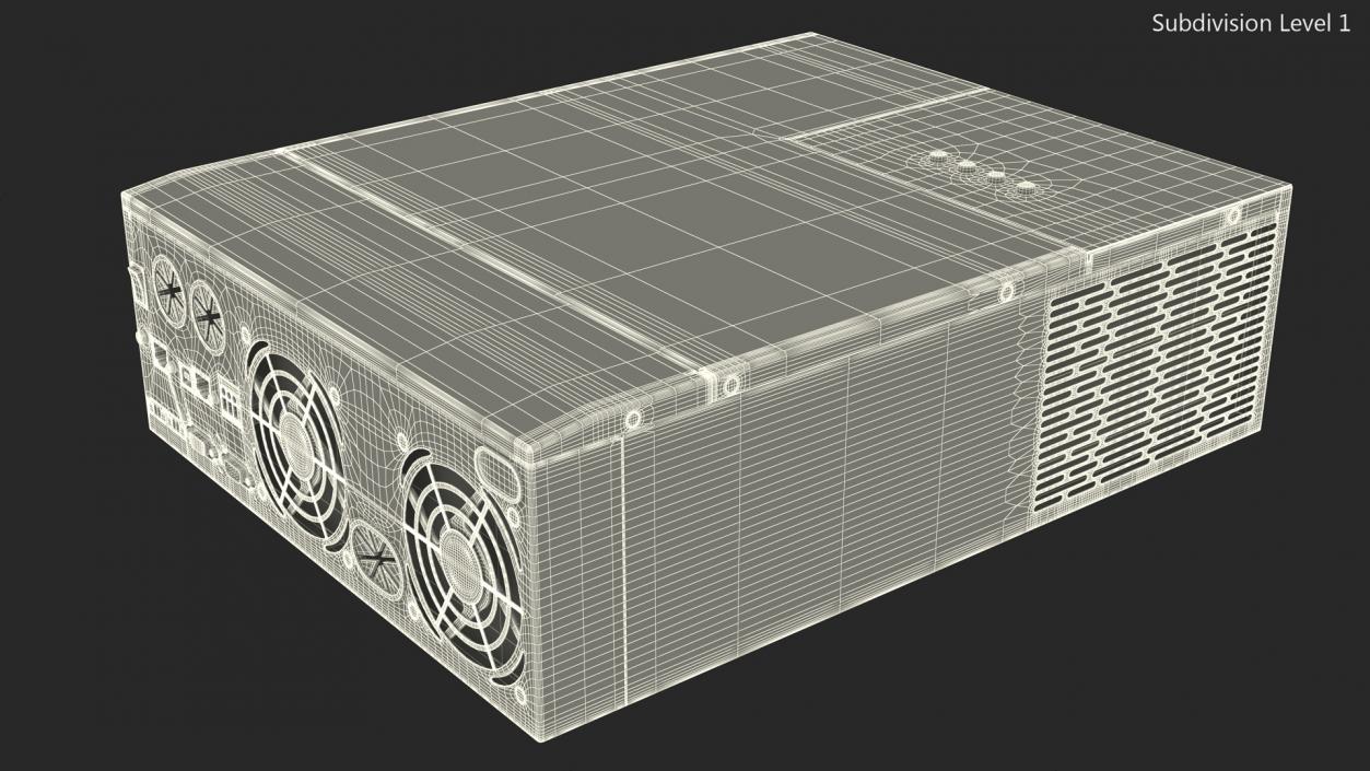 Solar Inverter Charger 2 3D model