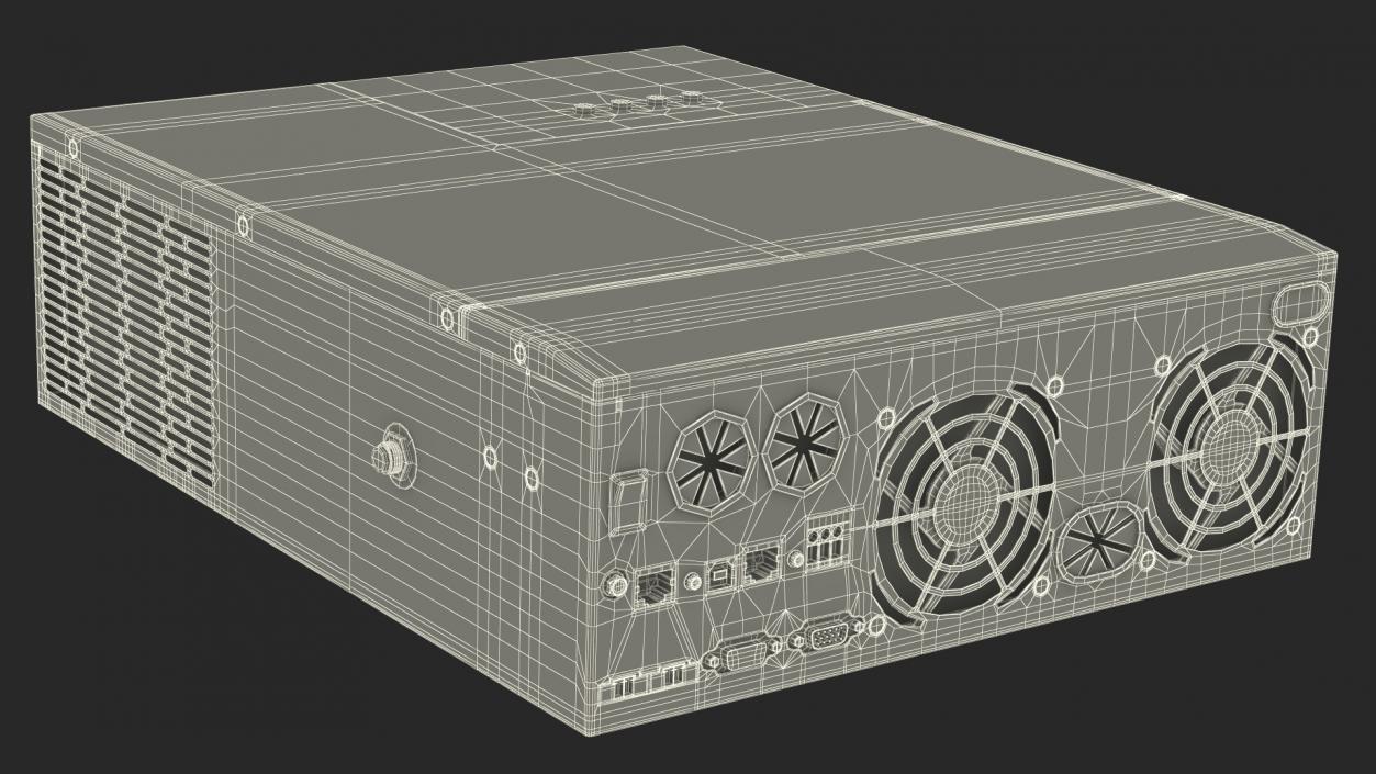 Solar Inverter Charger 2 3D model