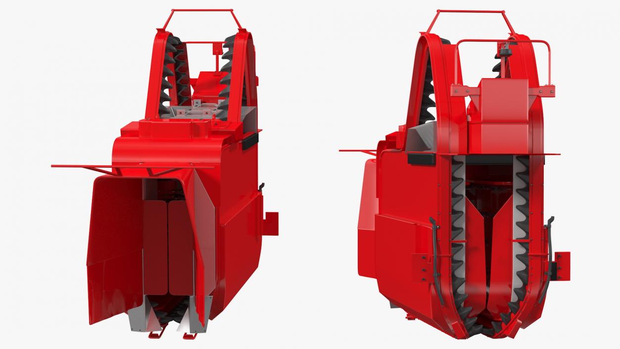 3D Olive Harvester Machine model