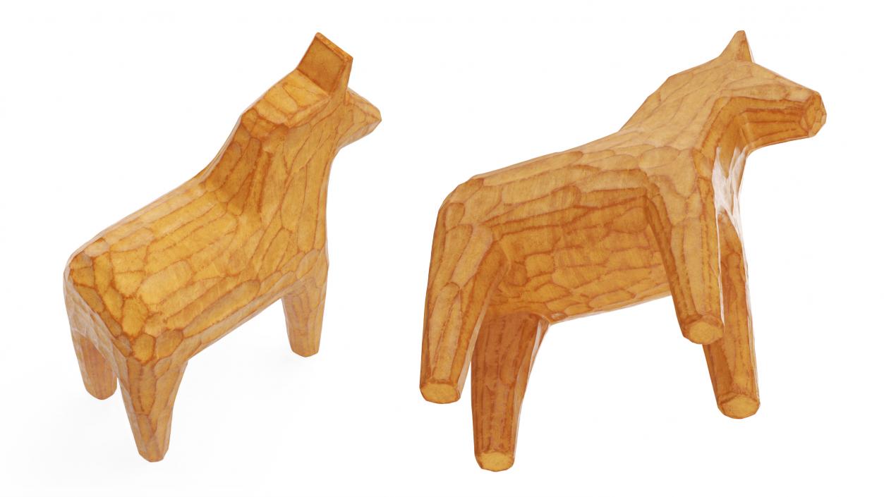 3D Toy Horses Collection 2 model