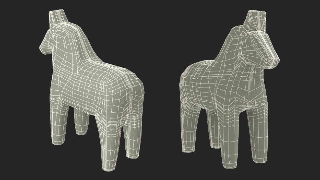 3D Toy Horses Collection 2 model