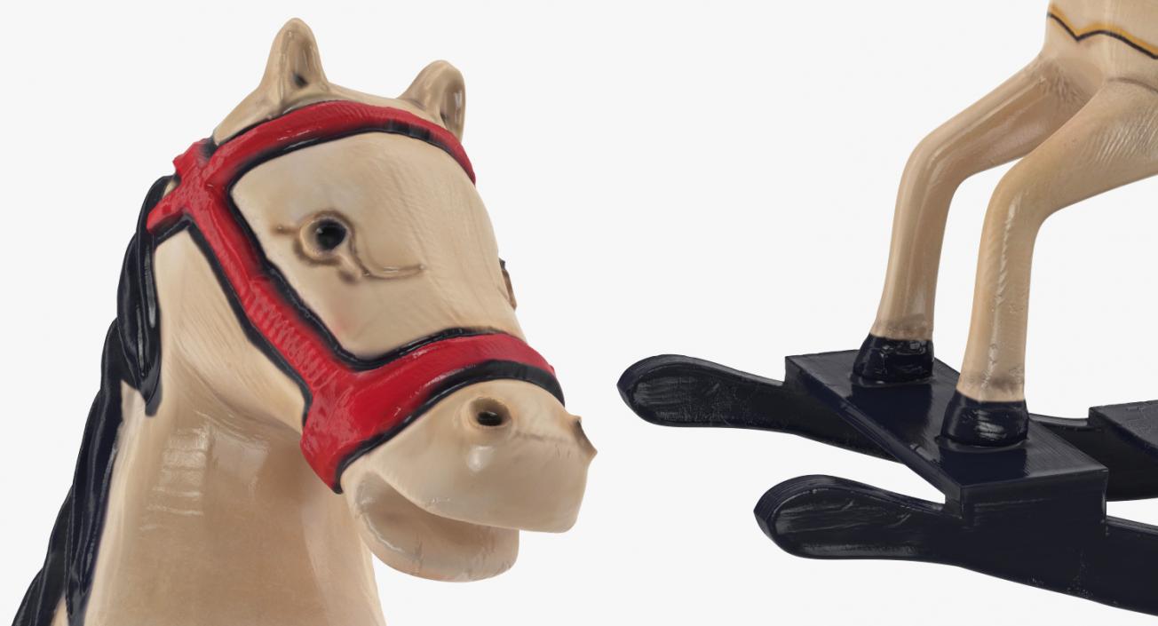 3D Toy Horses Collection 2 model