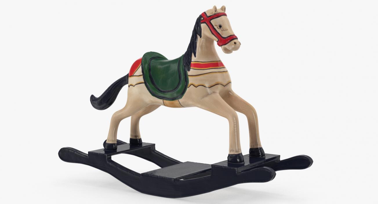 3D Toy Horses Collection 2 model