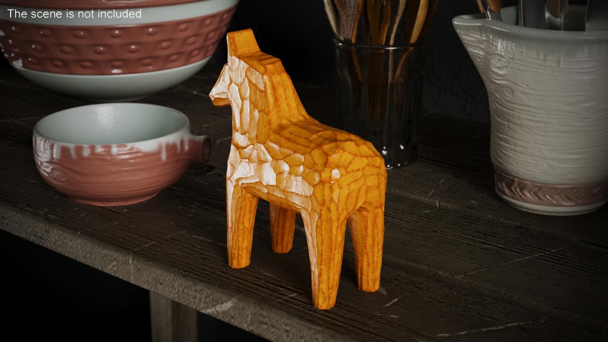 3D Toy Horses Collection 2 model