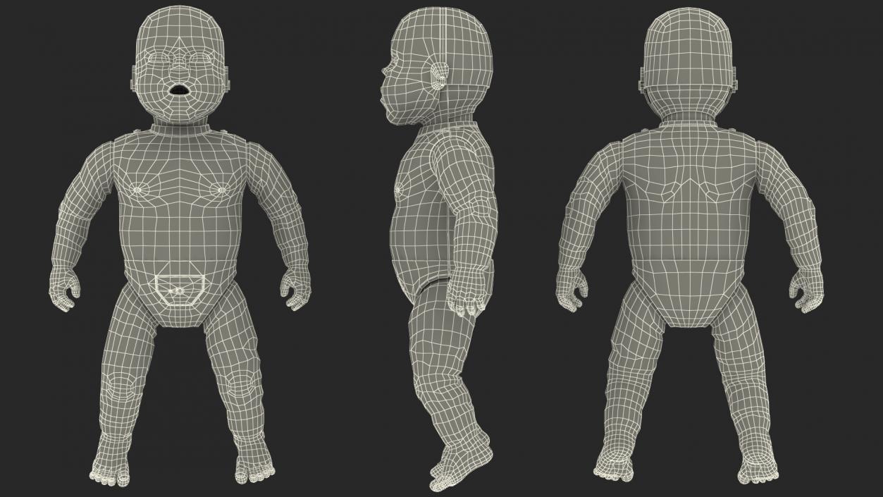 First Aid Children Dummy 3D model