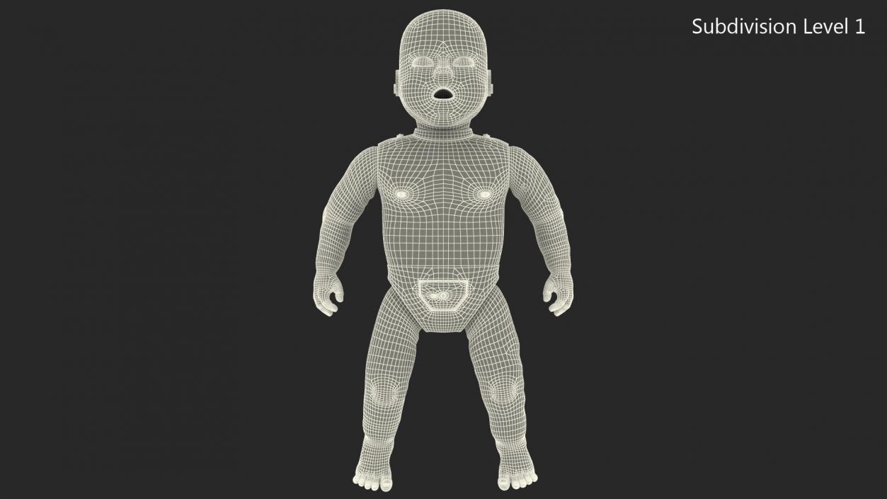 First Aid Children Dummy 3D model