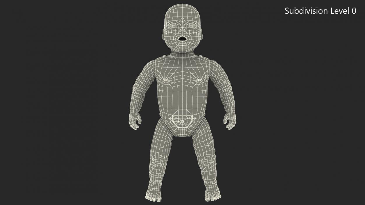 First Aid Children Dummy 3D model