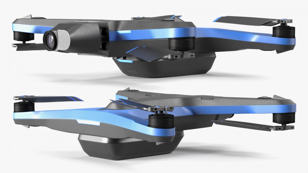 3D Drone Skydio 2 Plus On State model