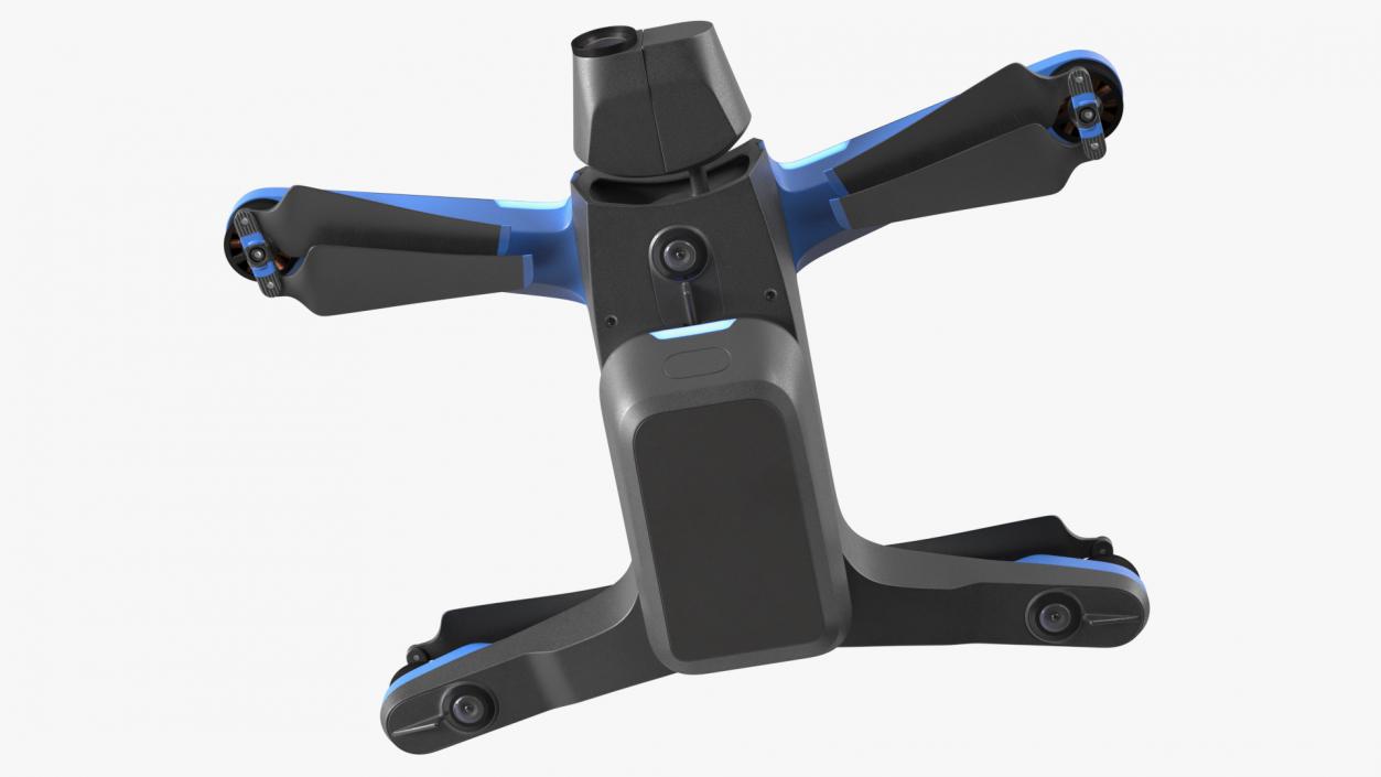 3D Drone Skydio 2 Plus On State model