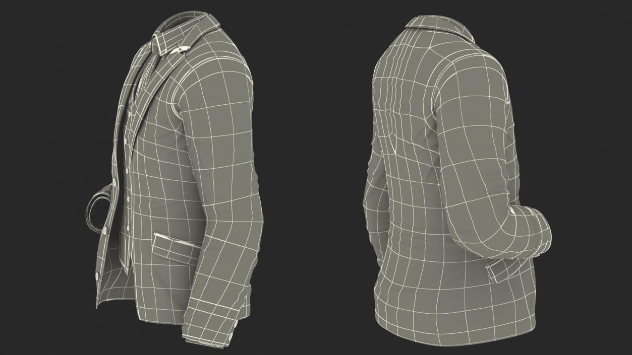 Leisure Suit Jacket 3D model