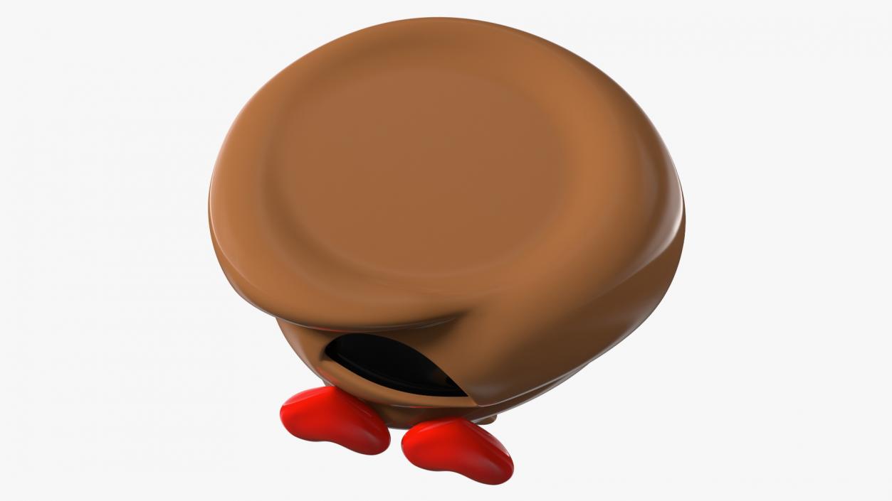 3D Poop Emoji Heart Eyes