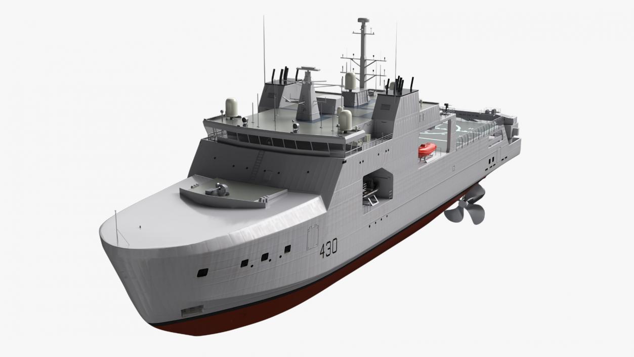 Offshore Patrol Vessel 3D