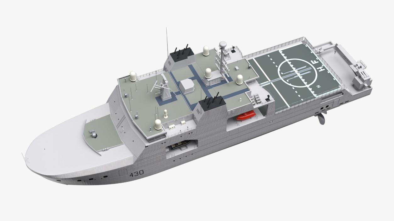 Offshore Patrol Vessel 3D