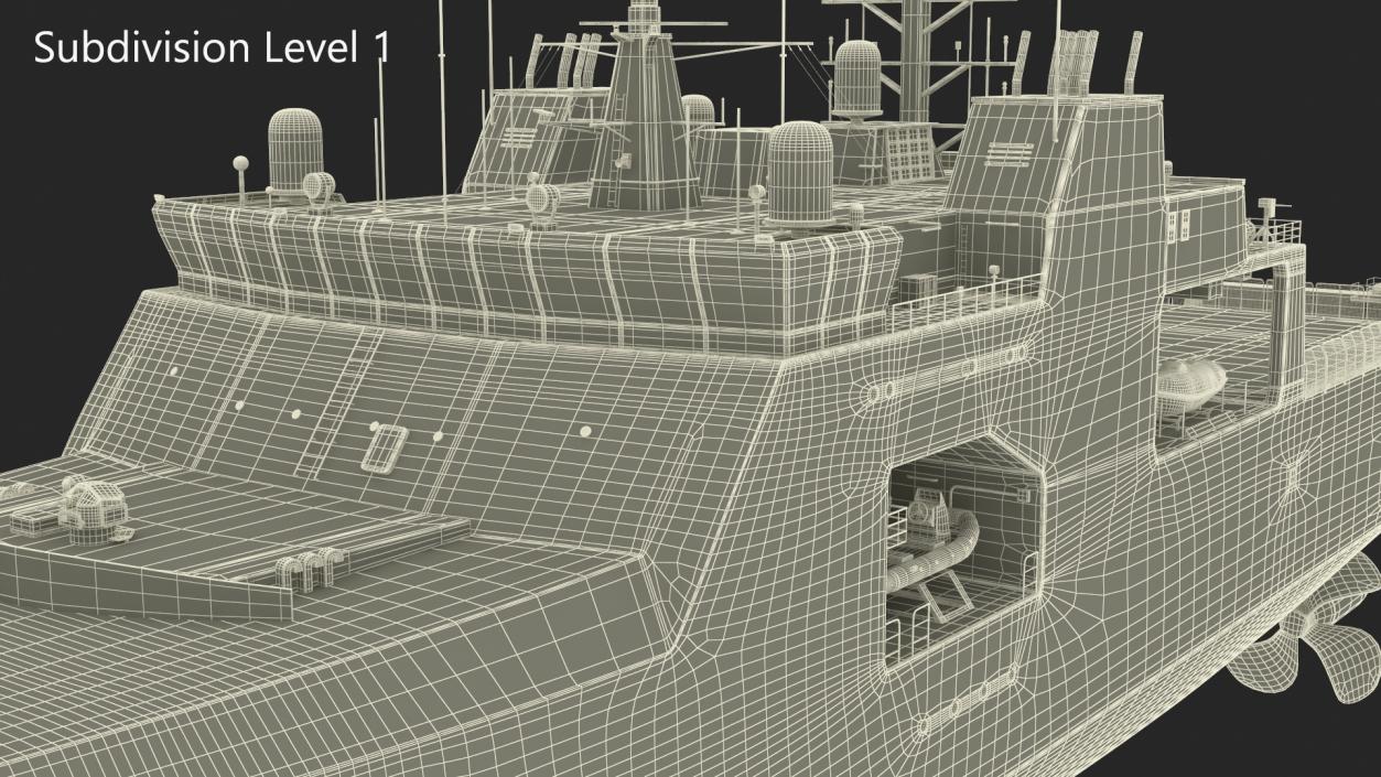 Offshore Patrol Vessel 3D