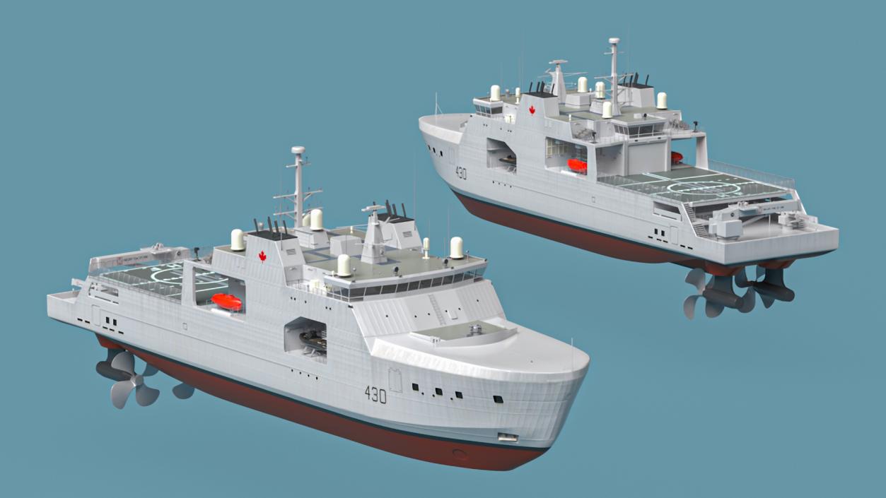 Offshore Patrol Vessel 3D