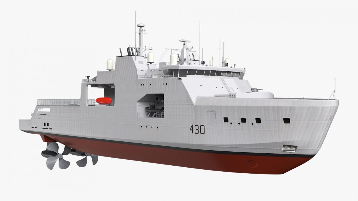 Offshore Patrol Vessel 3D