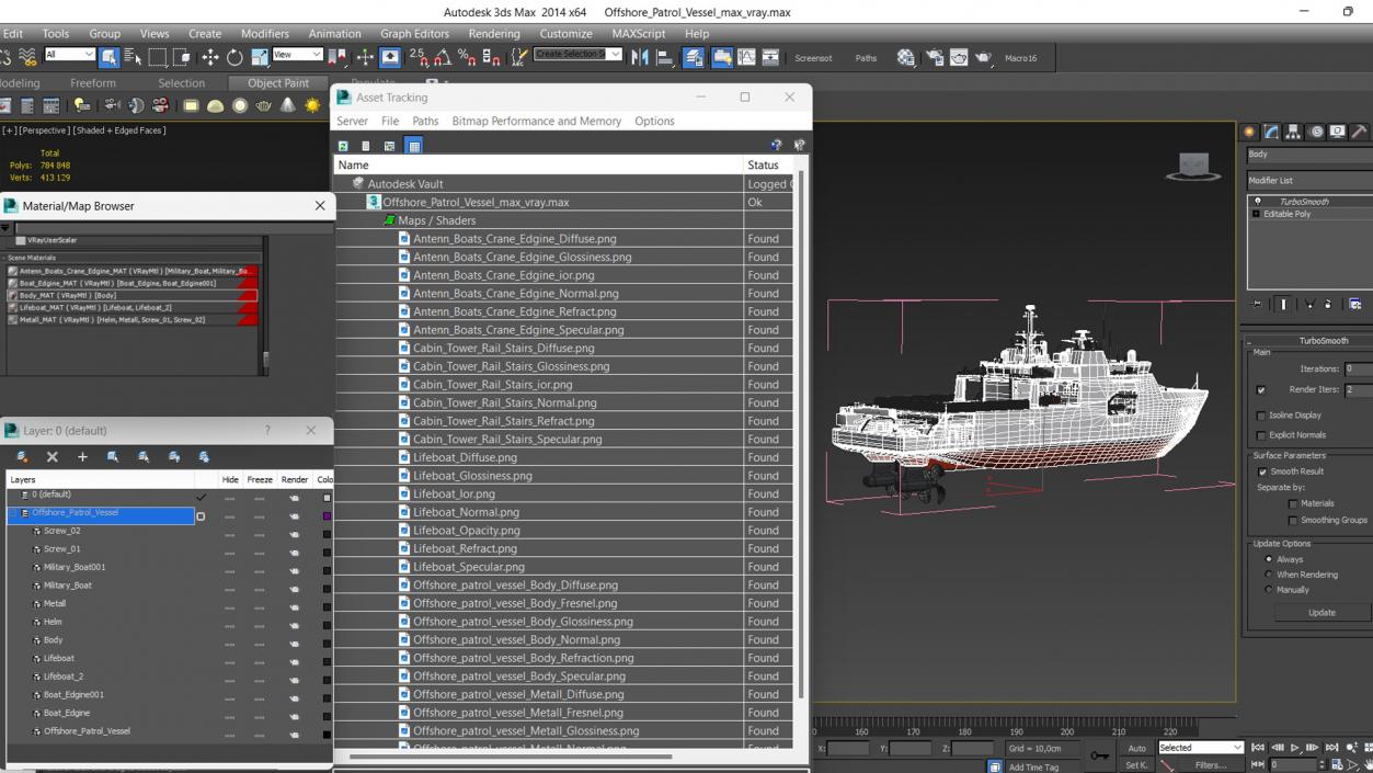 Offshore Patrol Vessel 3D