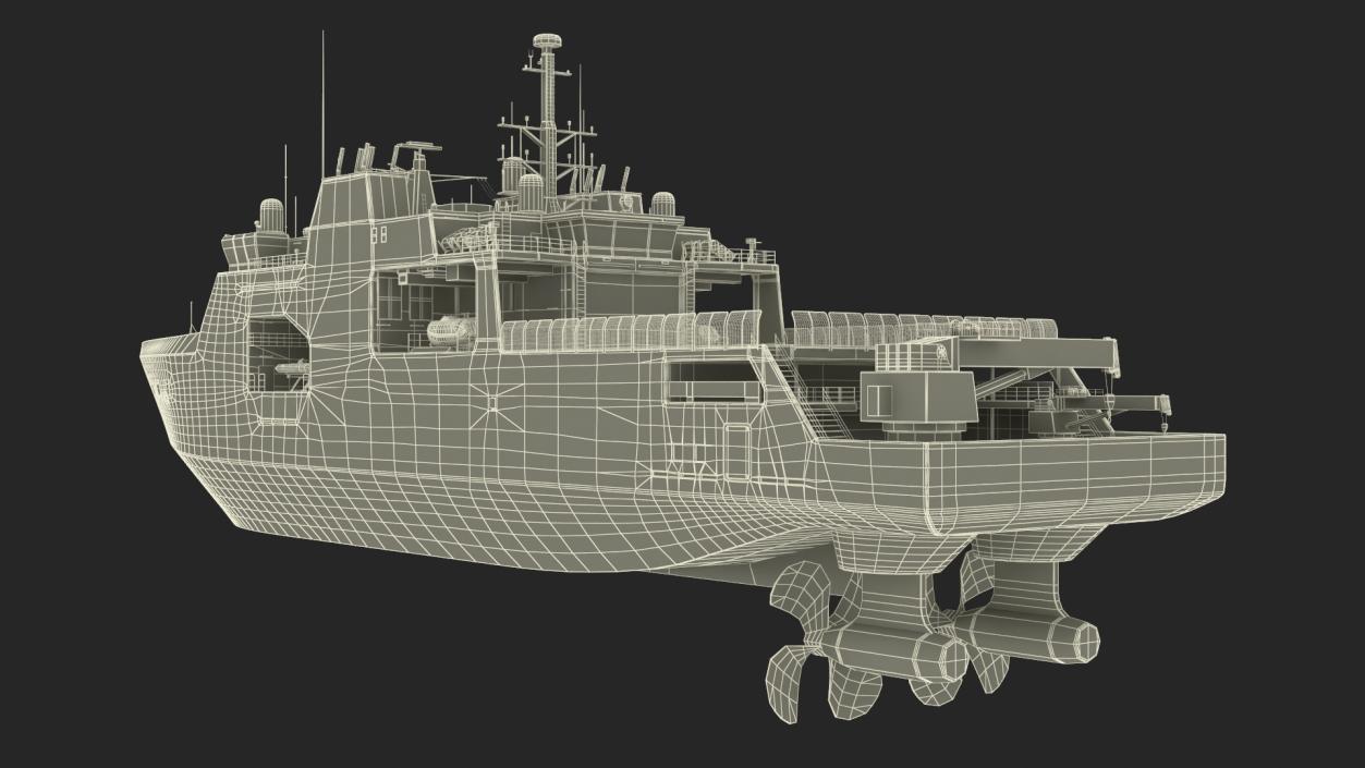 Offshore Patrol Vessel 3D