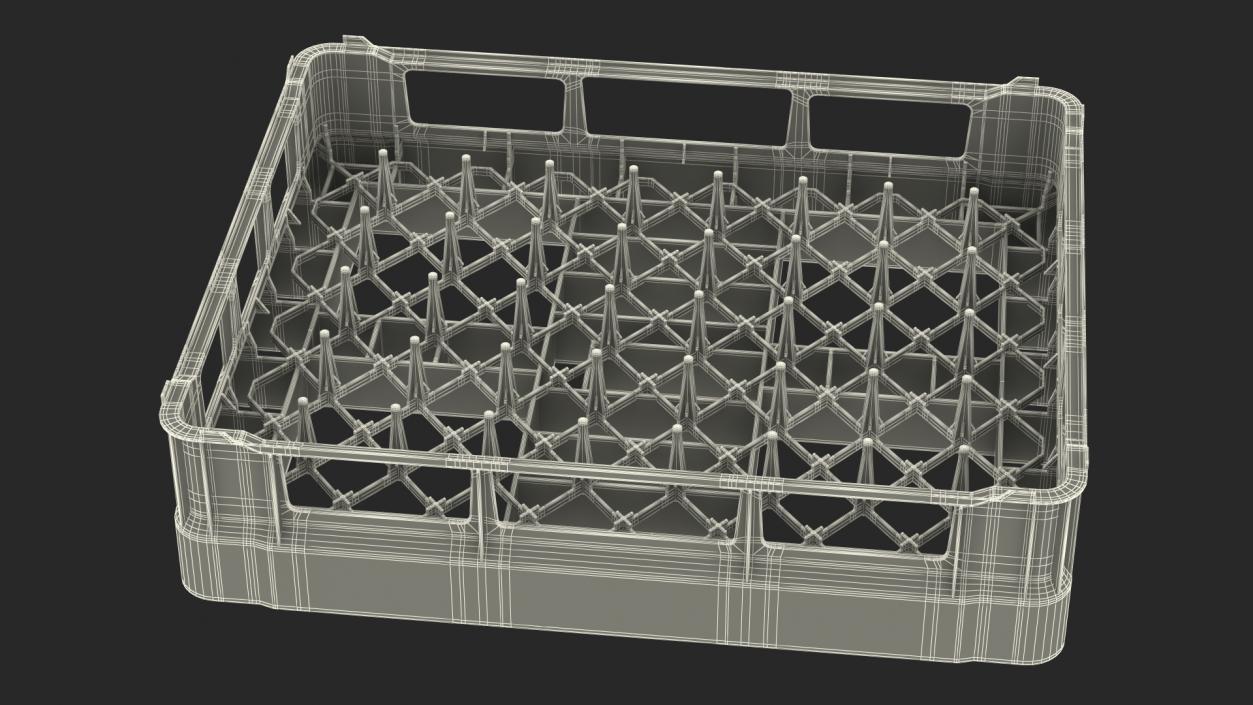 3D Dishwasher Plate Rack