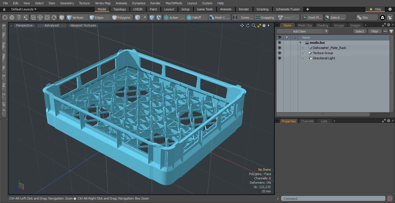 3D Dishwasher Plate Rack