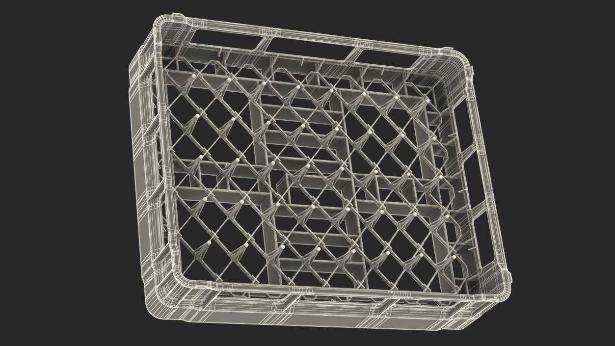 3D Dishwasher Plate Rack