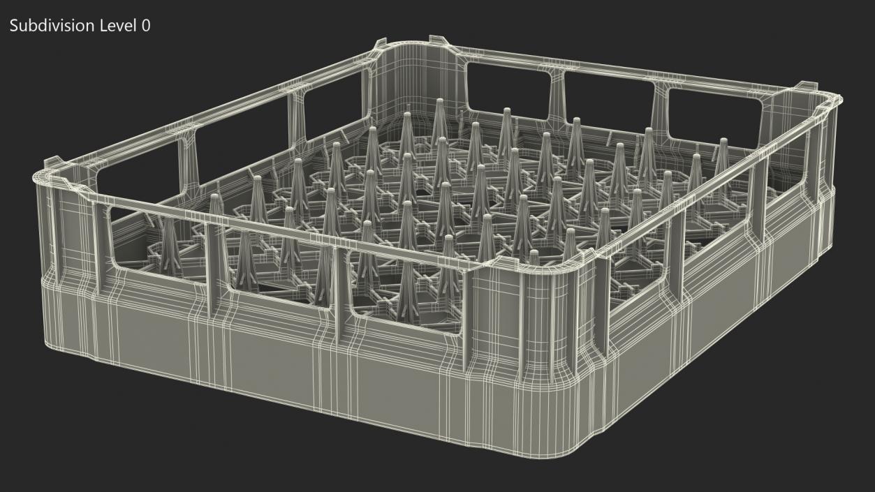 3D Dishwasher Plate Rack