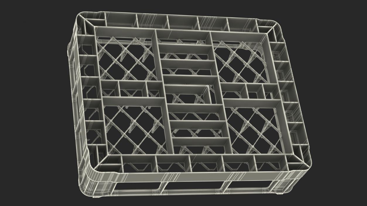 3D Dishwasher Plate Rack