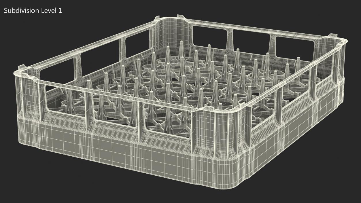 3D Dishwasher Plate Rack