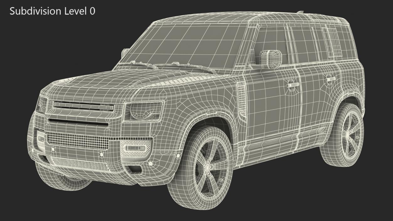 3D model Comfortable SUV