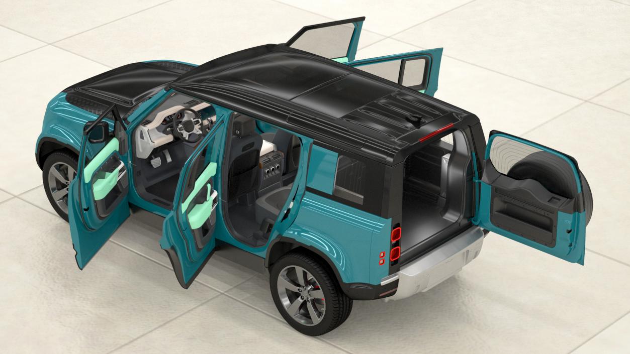 3D model Comfortable SUV