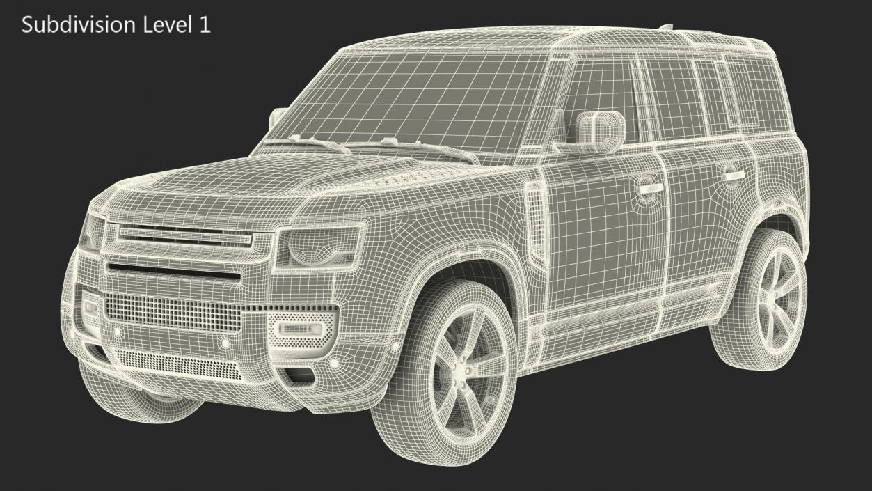 3D model Comfortable SUV