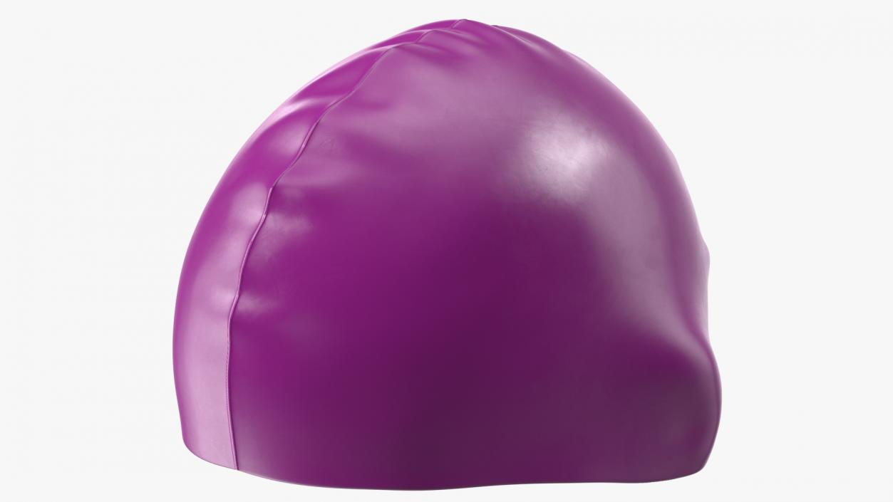 3D Waterproof Silicone Swim Cap model