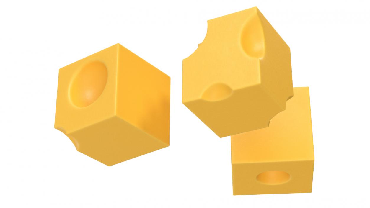 Cartoon Cheese Collection 2 3D