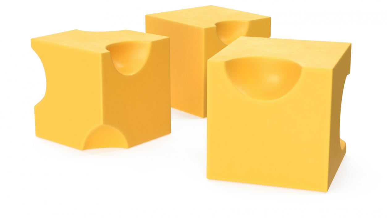 Cartoon Cheese Collection 2 3D