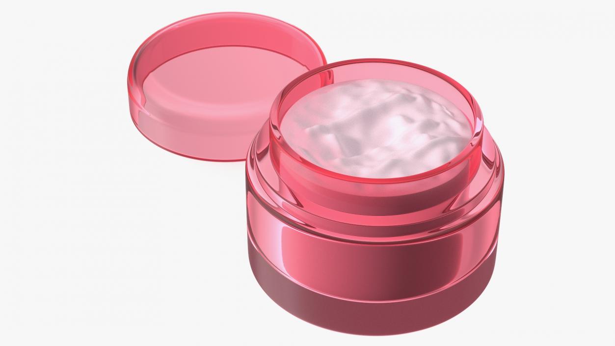 Rose Yogurt Face Cream 3D