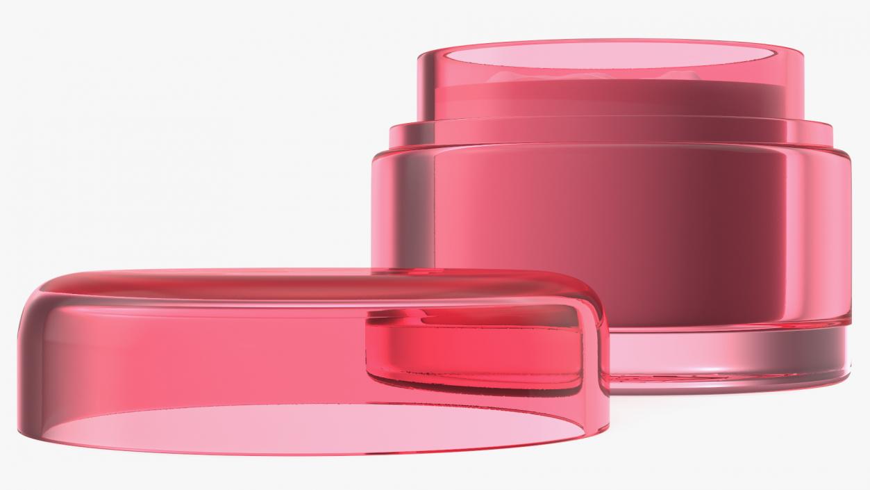 Rose Yogurt Face Cream 3D