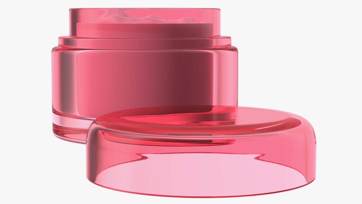 Rose Yogurt Face Cream 3D