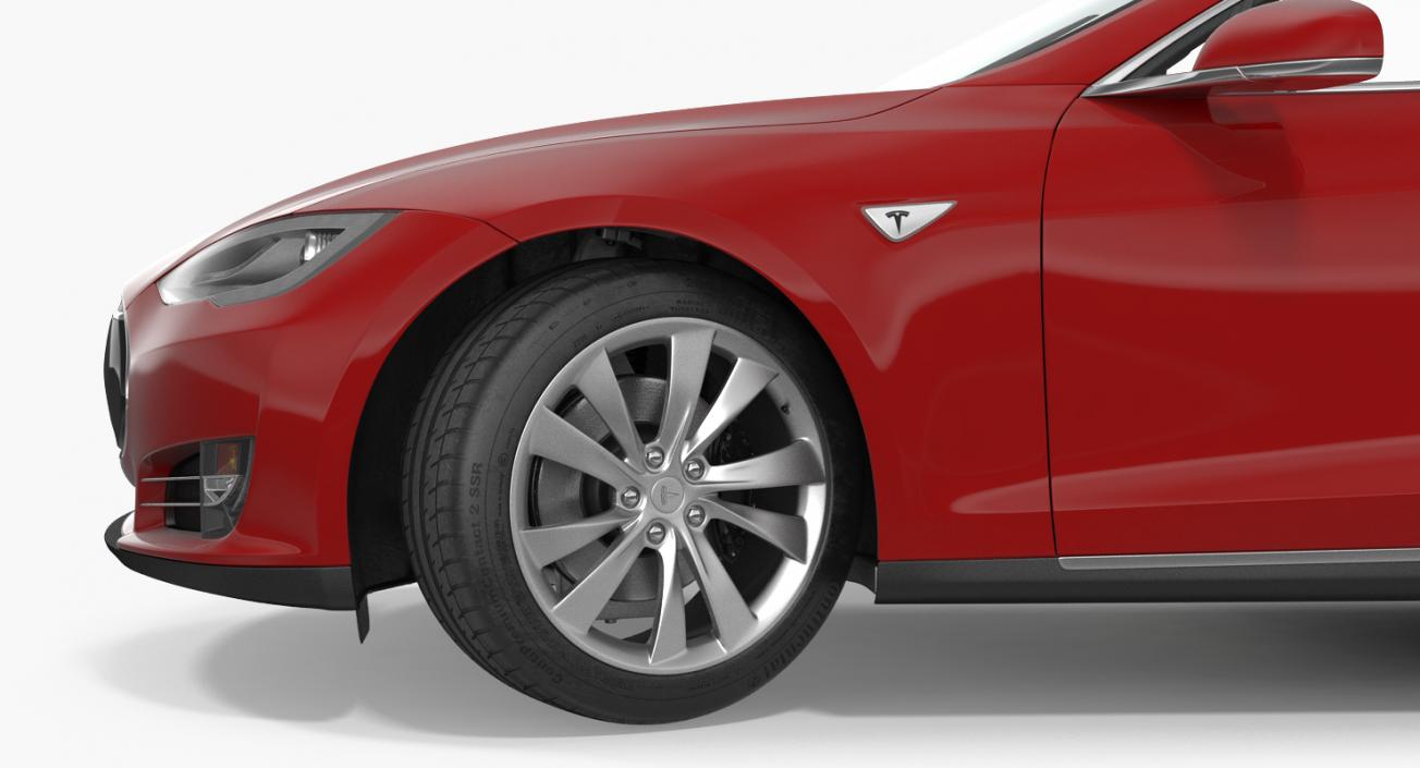 3D Tesla Model S 60 2015