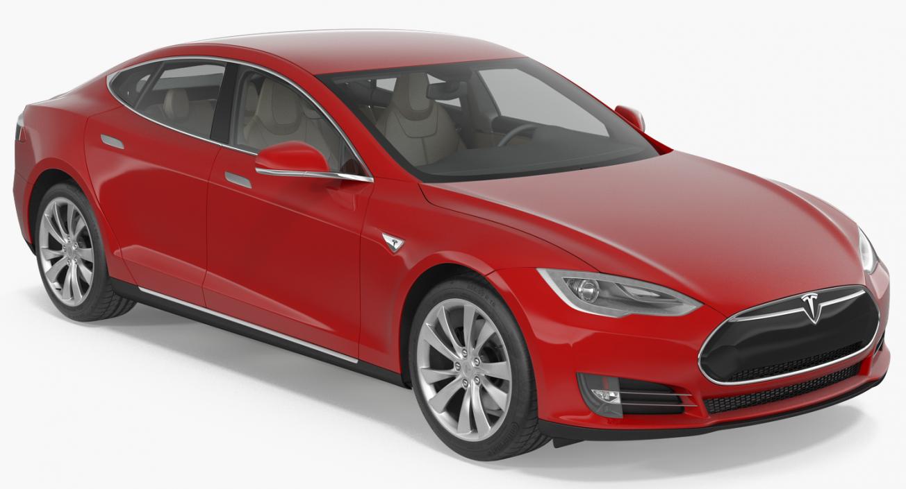 3D Tesla Model S 60 2015