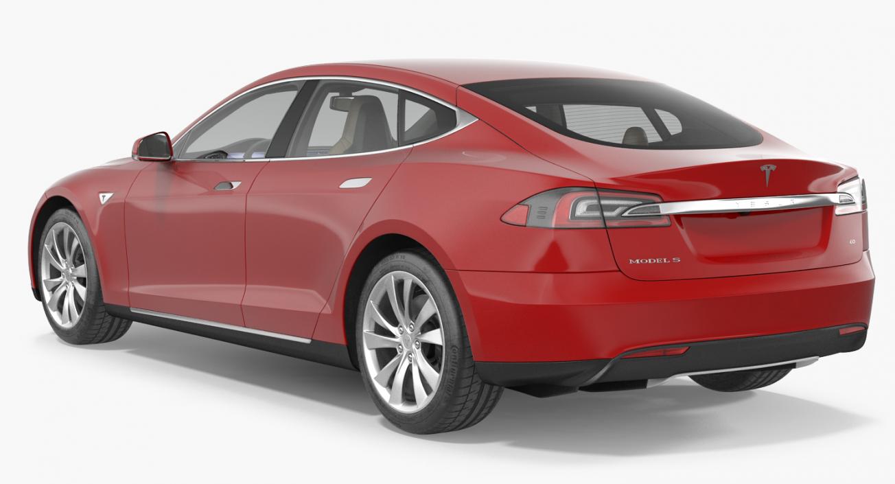 3D Tesla Model S 60 2015