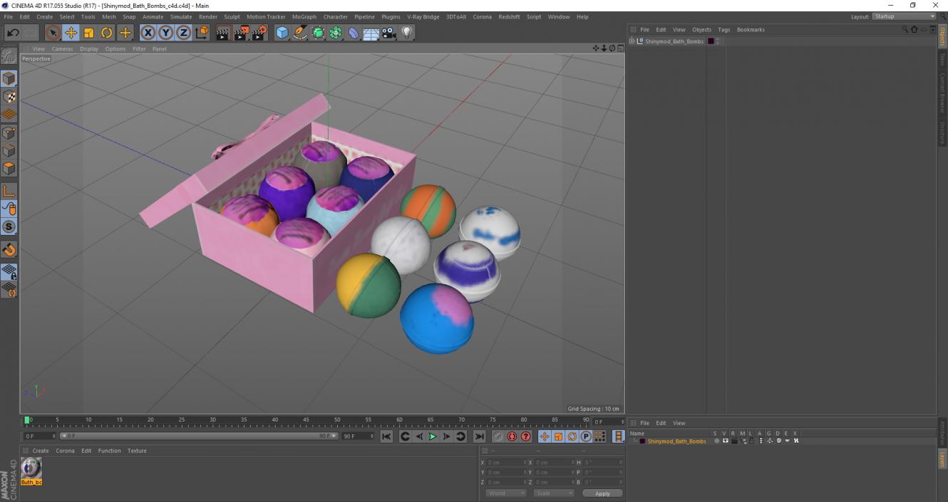 Shinymod Bath Bombs 3D model