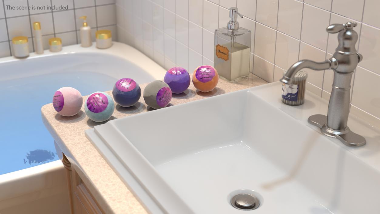 Shinymod Bath Bombs 3D model