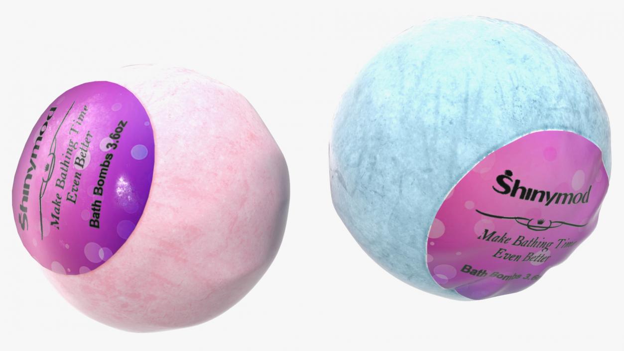 Shinymod Bath Bombs 3D model